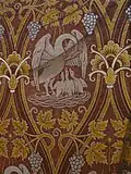 Le pélican, symbole de la piété ou du sacrifice du Christ, de J. Asal.