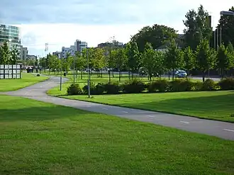 Asentajanpuisto.
