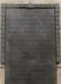 Inscription en swahili avec caractères latins