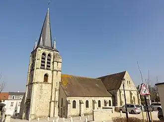 Église Saint-Rémi, construite aux XIIe et XIIIe&nbsp;siècles.