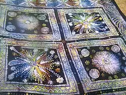 Tapisserie traditionnelle adire