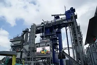 Production d'asphalte