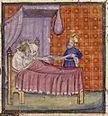 Bibliothèque nationale de France, manuscrit 2616, fo 31 ro, XIVe siècle.