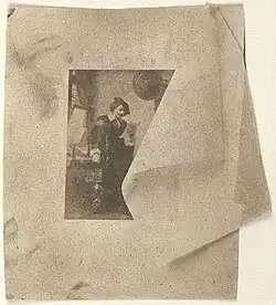 Reproduction d'une lithographie, vers 1855