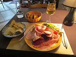 Assiette comtoise.