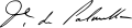 Signature de Pedro de Sousa Holstein