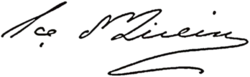 signature de José Maria deEça de Queiroz