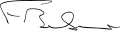Signature de Francisco Pinto Balsemão