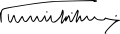 Signature de Francisco Sá Carneiro