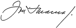 signature de José Saramago