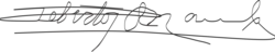 signature de Roberto Marinho