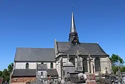 Vue de l'église