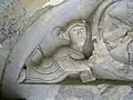 Détail du tympan.