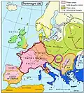 Charlemagne, les Slaves et l'arrivée des Bulgares.