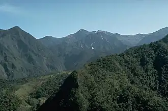 Vue de l'Atacazo en 1992.