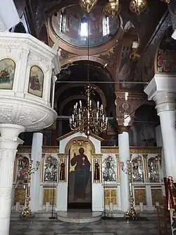 Intérieur du naos.