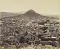 Lycabette depuis l'Acropole par Francis Bedford, 1862.