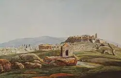 Athènes. Vue du Nord-Ouest.