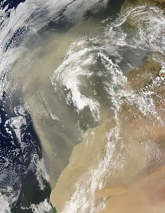carte : Géographie du Sahara occidental
