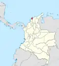 Le département d'Atlántico à partir de 1905