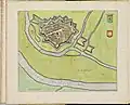 Doesburg, vue générale en 1698.