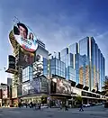 Vue sud-ouest de Yonge Street