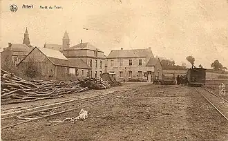 Arrêt du Tram