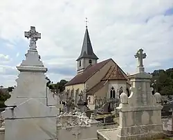 L'église Saint-Lambert, côté est.