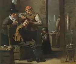 Extraction de la pierre de folie, attribué à Josse van Craesbeeck (vers 1605–vers 1654/1661).