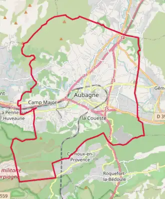 Carte OpenStreetMap.