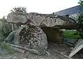 Le dolmen de la Pierre.