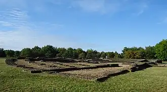 Le théâtre du complexe antique de Cherré.