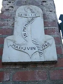 Entrée du cimetière.