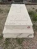 Tombe militaire Jean Marie Verrier (1914).
