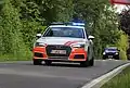 Une Audi A4 de la WPR.