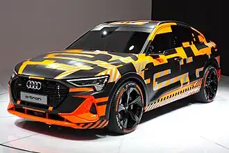 Audi e-tron Sportback.