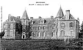 Le châterau de Lémo au début du XXe&nbsp;siècle (carte postale).