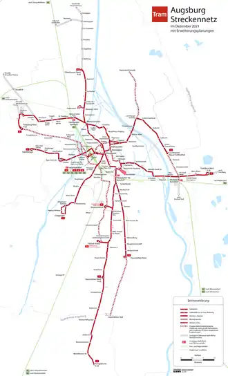Image illustrative de l’article Tramway d'Augsbourg