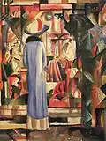 August Macke, Grande vitrine lumineuse