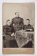 Augusta Nyberg, Alexandra Smirnoff&nbsp;(en) et Jetta Nyberg.