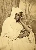 Le joueur de flûte - Biskra - c. 1875.