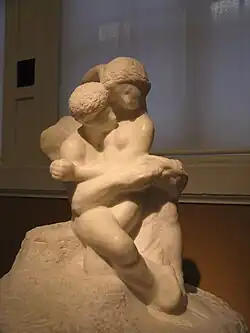 Auguste Rodin, Psyché transportée par la Chimère, 1907.