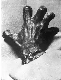 Auguste Rodin, La Main de bronze