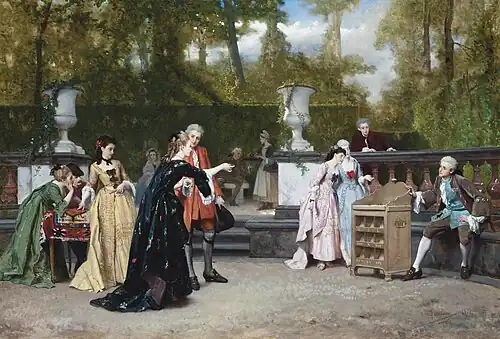 La Charmante Adversaire (1871).
