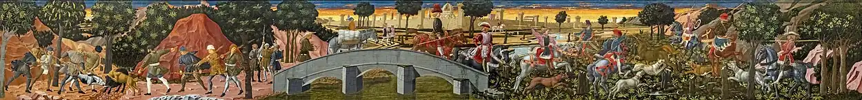 Giovanni di Franco, La chasse.
