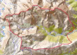 Carte topographique