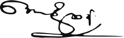 Signature de Aung San