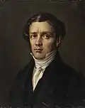Aurèle Robert, Portrait de Léopold Robert, 1859, huile sur toile, 55 x 46 cm, Musée des beaux-arts de La Chaux-de-Fonds