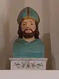 Autre buste de saint Mommolin.