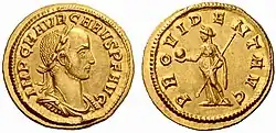 monnaie en or